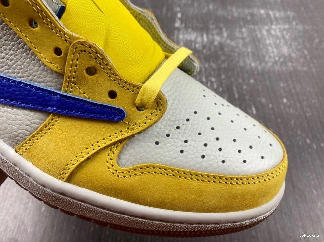 Cheap TBkick Low Canary x 1 DZ4137-700 Scott Travis OG Jordan Air 0821